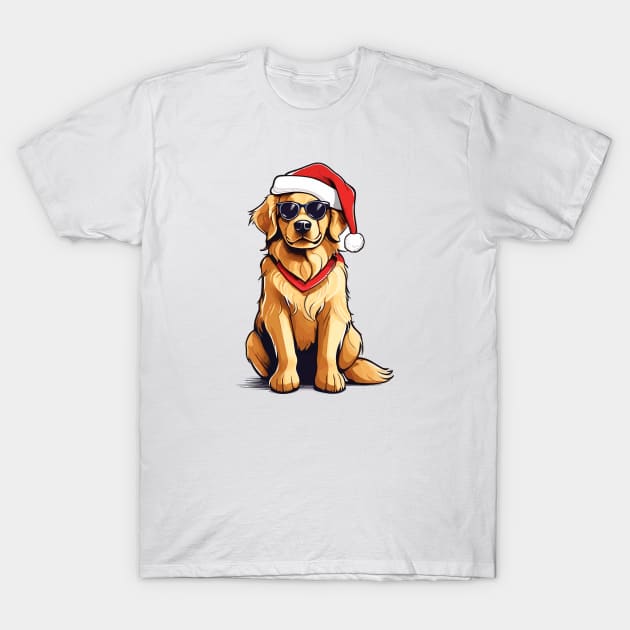 Golden-Retriever T-Shirt by DewaJassin